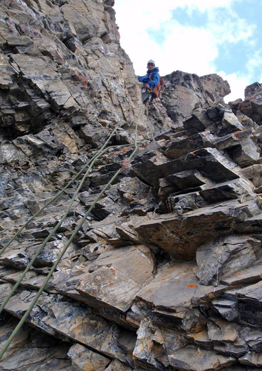 Not Joy Rock Climbing in Kananaskis Country (Kananaskis Lakes